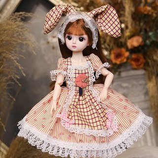Búp bê BJD 30cm – 20 khớp linh hoạt, dễ thương – 2 mẫu lựa chọn – Thân thiện môi trường – Quà sinh nhật ý nghĩa cho bé