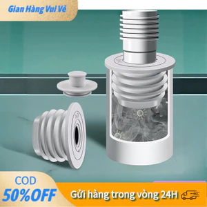 【48h】Vòng đệm và nút bịt thiết kế tiện dụng, tạo lớp đệm kín nước và khí, đảm bảo thoát nước thông suốt không tắc nghẽn.