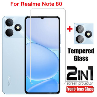 Dành Cho Realme Note 80 70 60 50 70T C51 Realme C53 C51S C63 4G 5G 2026 Full Cover Kính Cường Lực Mặt Trước Phim Bảo Vệ Màn Hình Mặt Sau Ống Kính Máy Ảnh Phim Bảo Vệ