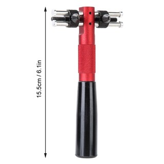 T-Type 2288 Hai Prong Móng Vuốt Đồng Hồ Dụng Cụ Mở Mặt Sau Xoay Dụng Cụ Sửa Chữa Đồng Hồ Cho Đồng Hồ Thay Đổi Pin Bảo Quản Vòng Chữ O