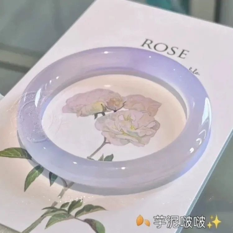 Vòng Tay Đá Mắt Mèo Trắng Ánh Trăng Thanh Lịch Cho Nữ, Dễ Phối Đồ