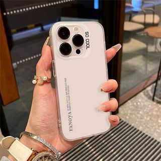 Ốp Điện Thoại Mờ Tiếng Anh Đơn Giản Thích Hợp Cho iPhone 14Plus Hợp Thời Trang 13Pro 15ProMax Premium 12ProMax 11 17PROMAX 15ProMax Vỏ Mềm Bảo Vệ Chống Sốc Chống Sốc