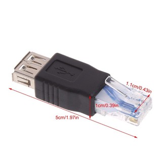 Bộ chuyển LAN USB A sang Ethernet Đầu chuyển đổi USB sang RJ45，Thay thế WiFi khi mạng không ổn định،Plug and Play