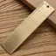 Thước tỷ lệ TUYỆT VỜI, Thước thẳng bằng đồng thau 12 / 15cm, Dụng cụ đo độ dày 1mm đa chức năng Dấu trang Thước trường học Văn phòng