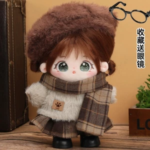 10cm20cm Cotton Búp Bê Quần Áo Bé Dễ Thương Sang Trọng Búp Bê Búp Bê Anh Bộ Đồ Trang Phục Cổ Quần Áo 3.14