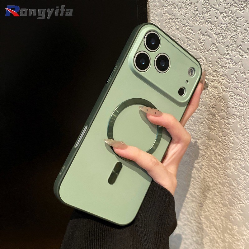 Ốp Điện Thoại Từ Tính Cho Redmi Note 15 14 13 Pro Plus Pro + A5 A4 A3 Pro 5G 4G Vỏ Mềm Sạc Không Dây Chống Sốc Sang Trọng Dễ Thương