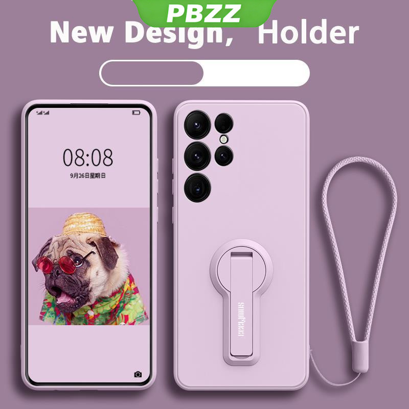 ốp lưng Ốp điện thoại Samsung S22 Ultra Samsung S22 Plus Samsung S22 5g Ốp mềm Ốp chống sốc mịn bảo vệ silicon lỏng thiết kế mới 360 ° với giá đỡ ytxzzj01 đẹp viền vuông cute