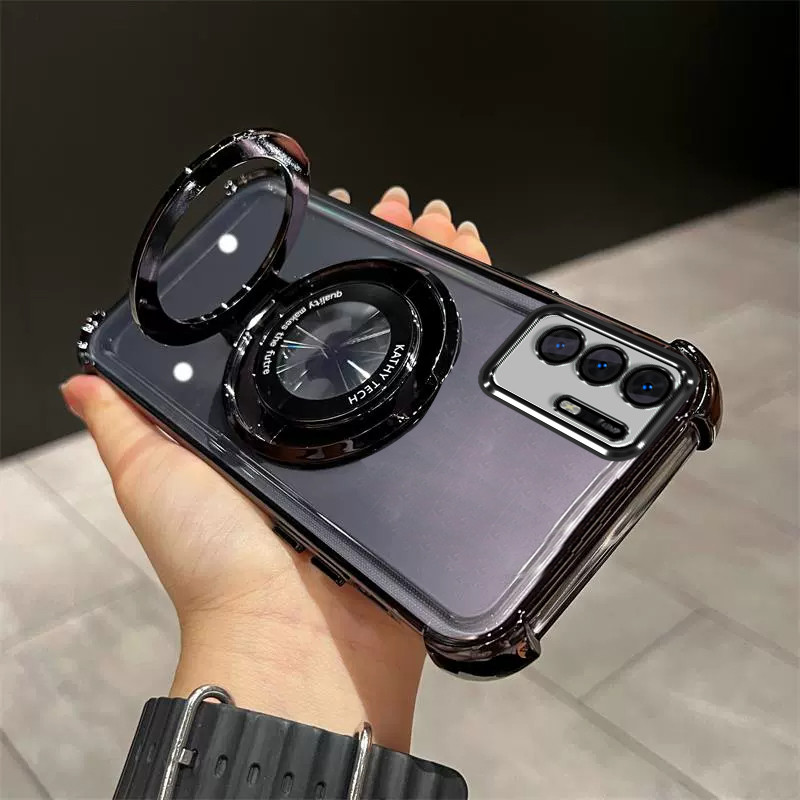 Ốp Lưng Cho Oppo Reno 6Z 5G / Reno 6 5G / Reno6 Z 5G Giá Đỡ Điện Thoại tpu Chống Sốc Có Chức Năng Chống Trơn Trượt Vỏ Điện Thoại Di Động SJZJ