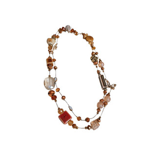 Vòng cổ bohemian giả đính hạt, sang trọng và thời trang cho xương đòn