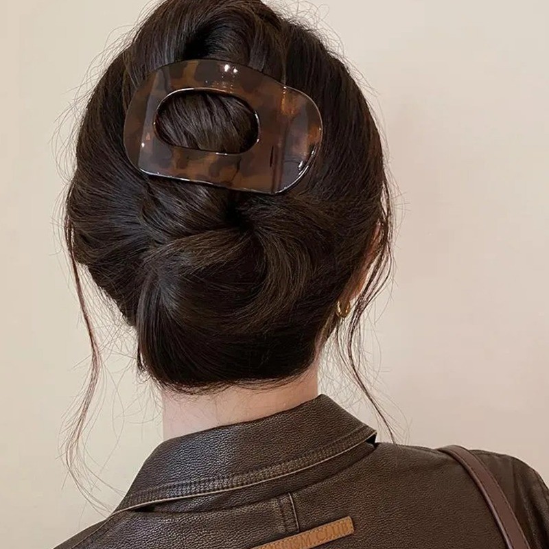 Kẹp tóc updo retro chống trơn trượt - Thanh lịch và vintage cho phụ kiện tóc nữ