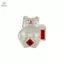 Kohaku Piggy Bank Kính Trong Suốt Maneki Neko Coin Jar Điêu Khắc Động Vật Dễ Thương Cho Tiết Kiệm Văn Phòng Tại Nhà