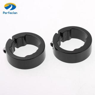 Perfeclan 1 Cặp Khóa Xe Đạp Nhẫn Cố Định Độ Dày 8 / 12 Mm Tay Cầm Thanh Tay Cầm Phần Cuối Hợp Kim Cho Tay Cầm 22,2mm