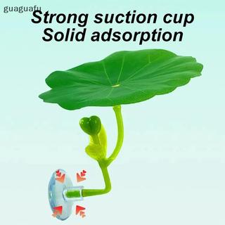 [guaguafu] 1 Võng Lá Xanh Cho Cá Betta Trang Trí An Toàn Cho Bể Cá Giảm Căng Thẳng Có Cốc Hút Cho Bể Cá Cây Giả Trang Trí VN