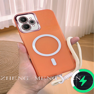 Thích hợp cho Ốp điện thoại Realme 15 5G 15 PRO 5G RENO15F 5G Vỏ mềm mờ nhiều màu sắc có dây đeo tay 0036