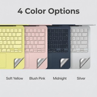 Dành cho nhãn dán máy tính xách tay Macbook NEO, Không chứa cặn, Vàng / Hồng / Nửa đêm / Bạc