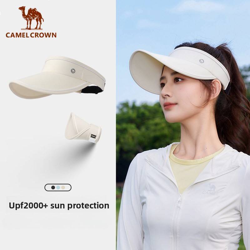 Mũ Che Nắng Camel Crown Cuộn Được, Chống Tia UV UPF2000, Nhẹ