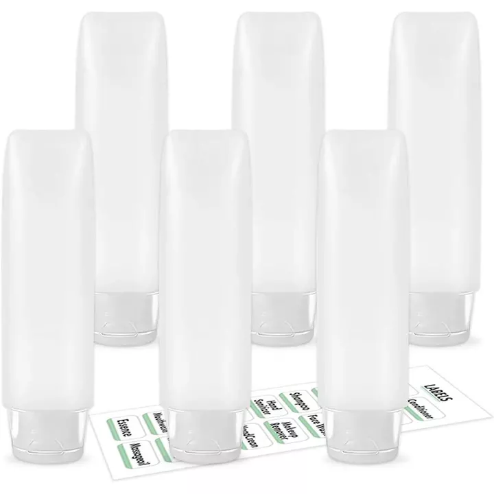 Kích thước du lịch Đồ vệ sinh Chai du lịch có thể đổ lại, Bóp Chai vệ sinh du lịch cho hộp đựng du lịch trang điểm vệ sinh