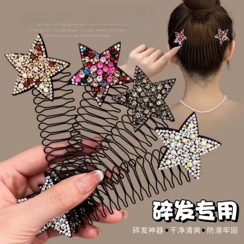 Trẻ Em Nữ Tóc Đi Lạc Flyaway Tamer Lược Vô Hình Kẹp Tóc Phụ Kiện Tóc Dụng Cụ Tạo Kiểu