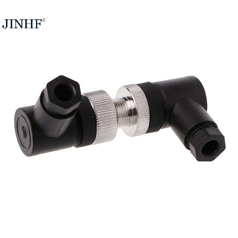 Đầu nối cảm biến JINHF 1Pc M12 3 / 4 / 5 pin nam / nữ thẳng / phải phích cắm HOT