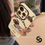 Ốp Lưng Cho Oppo A3X A6X A5i A6pro A5Pro A3 A38 A60 A18 A15 A7 A76 A79 A17 A16 A55 A58 Bìa mềm cặp đôi cún con dễ thương
