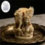 Cc Chi tiết 3D Lioness Wing Lady Khuôn tuyệt vời cho những người đam mê DIY