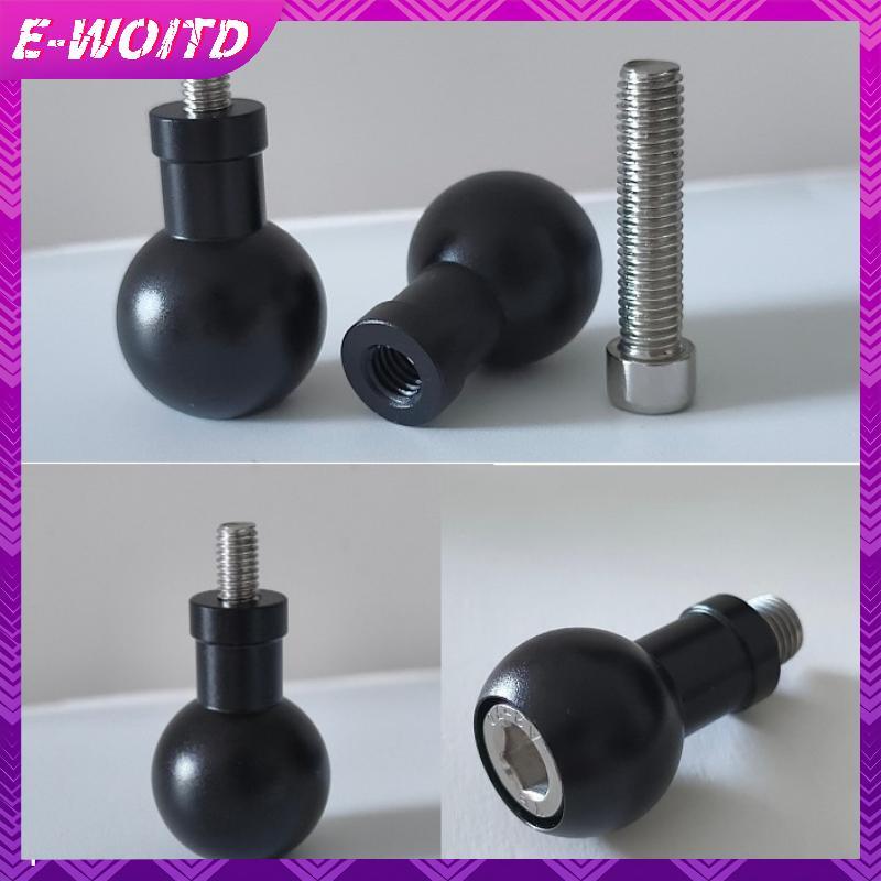 E-WOITD 1 Bộ Kết Nối Gắn Camera Thể Thao Xe Máy 17mm / 25.4mm Đầu Bóng Đến M6 M8 M10 Vít Braet Kết Nối Cho Máy Ảnh E-WOITD
