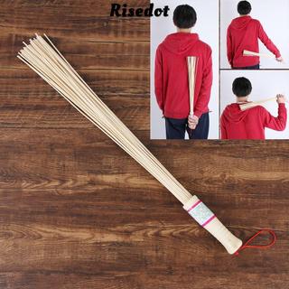 RISEDOT Máy mát xa gỗ tre nóng chăm sóc sức khỏe Tay cầm bằng gỗ mệt mỏi