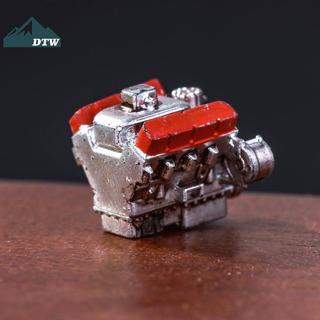 DTW 1: 64 Mô Phỏng Động Cơ Micro Garage Cảnh Đồ trang trí Thực Tế Bàn Cát Trang Trí Cho Xe Đồ trang trí Diorama Phong Cảnh Thể Thao