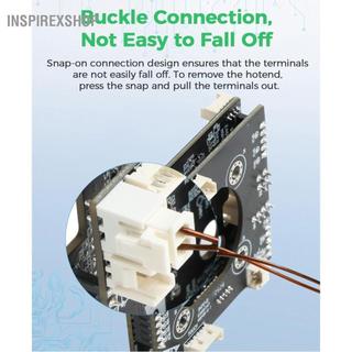 Inspirexshop Inspirexshop WALFRONT Hotend Board Adaptor Mô-đun đầu công cụ để thay thế máy in 3D K1 Maximum K1C và SE Model Loại khóa Thiết kế kết nối
