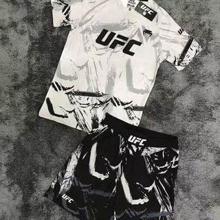Xu hướng đường phố UFC - Bộ đồ ngắn tay lưới thoáng khí