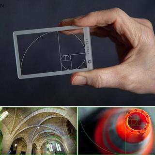 NS Photography Viewfinder Thước Tỷ Lệ Vàng Công Cụ Thành Phần Fibonacci Cho Nghệ Sĩ Thiết Kế Nghệ Thuật Và Bố Trí NS