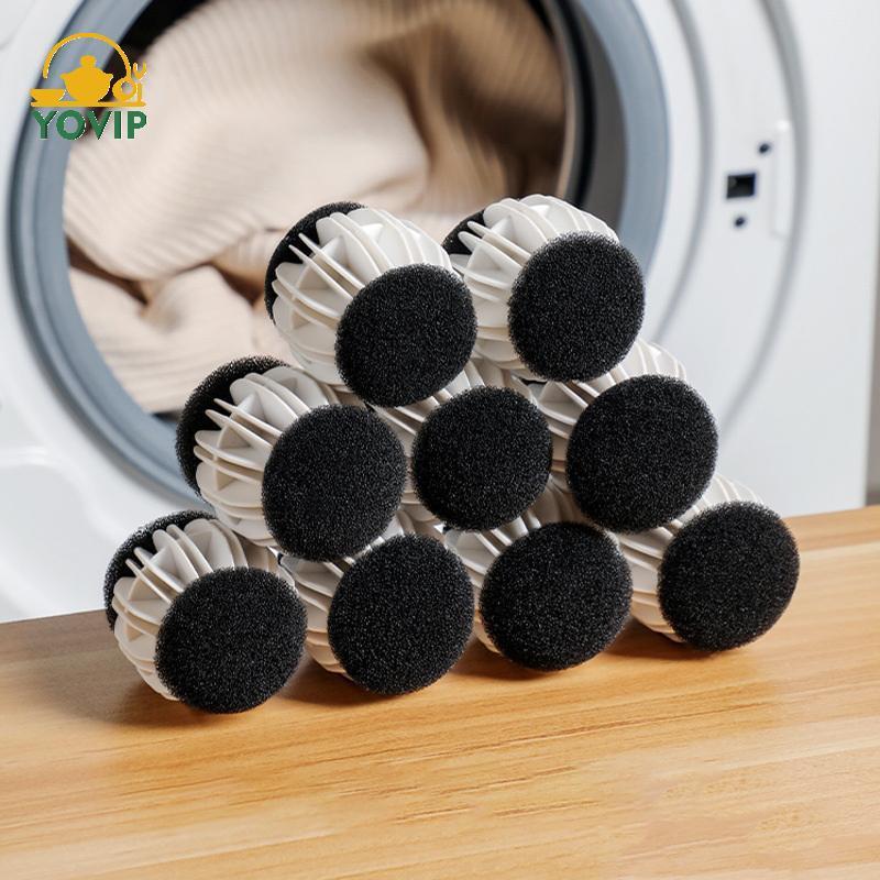 Quả bóng giặt ma thuật chống rối YOVIP, Chất tẩy xơ, Túi giặt Bóng giặt chống rối, Chất hút xơ, Sản phẩm ma thuật làm sạch VN