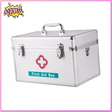 Hộp sơ cứu gia đình Hộp lưu trữ Hộp đựng đa năng có tay cầm để may, cắm trại, văn phòng, ô tô, hoạt động ngoài trời