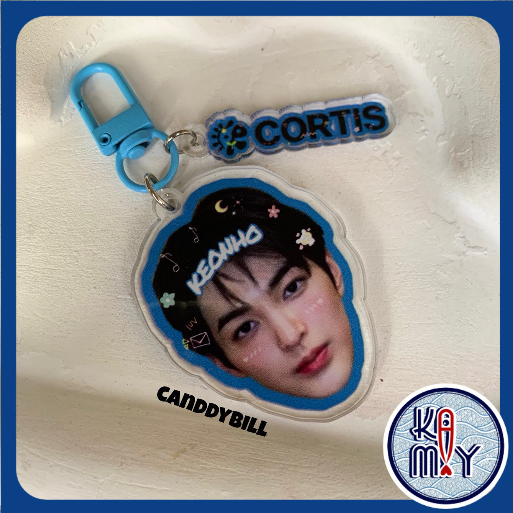 GANTUNGAN Keychain CORTIS kpop key chain accessories acrylic Keychain 2 sides kpopers