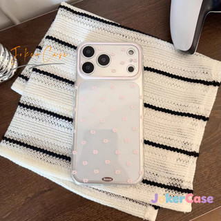 Ốp Lưng Cho IPhone 11 16 17 15 13 14 12 Pro Max 17AIR 15 7 8 Plus X XR Max Bìa Mềm Trong Suốt Hoa Ngọt Ngào