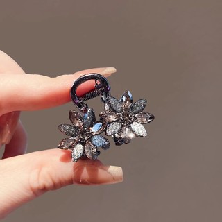Kẹp Hoa Đính Đá Thủy Tinh Mẫu Nhỏ Sang Trọng, Phù Hợp Cho Tóc Trán và Bên Tai