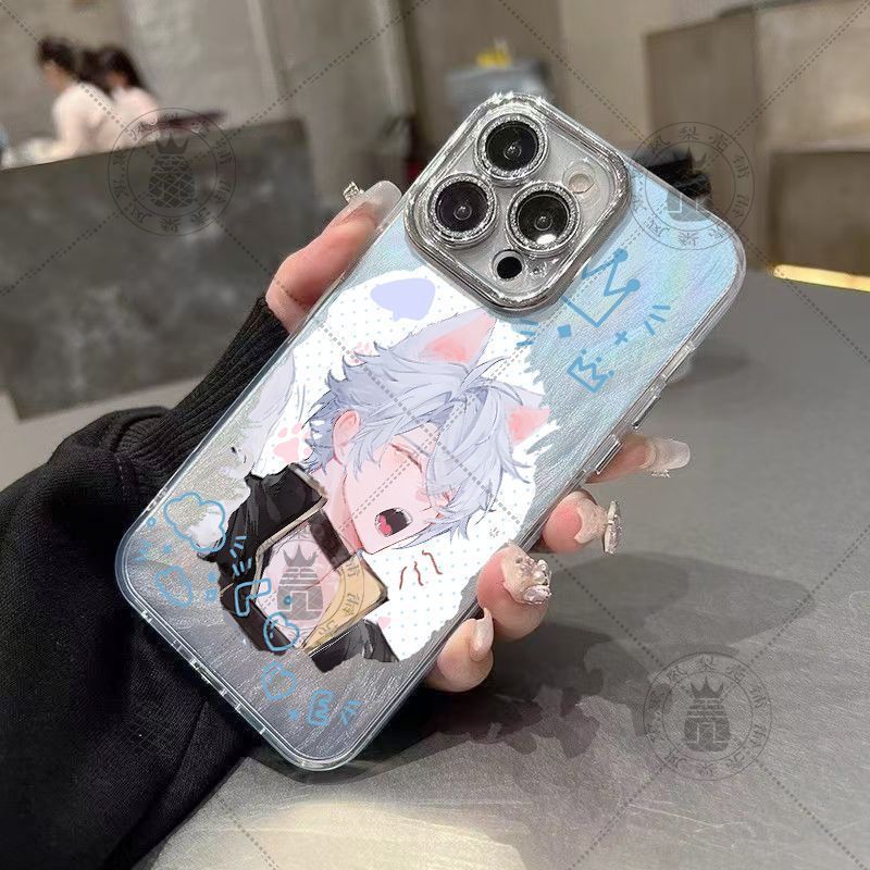 Honkai: Star Rail / Phainon / Honkai Star Railway Beale Q Phiên bản Vỏ điện thoại gạc lông vũ Thích hợp cho iPhoneOPPOvivos19 Xiaomi IQOO / vddf