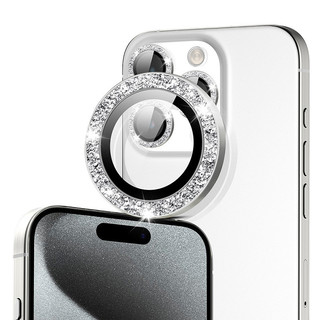 HD Bảo Vệ Ống Kính Máy Ảnh Cho iPhone 11 12 13 14 15 16 17 Pro Max Vòng Kim Loại Ống Kính Máy Ảnh Kính Cường Lực Bảo Vệ Phim