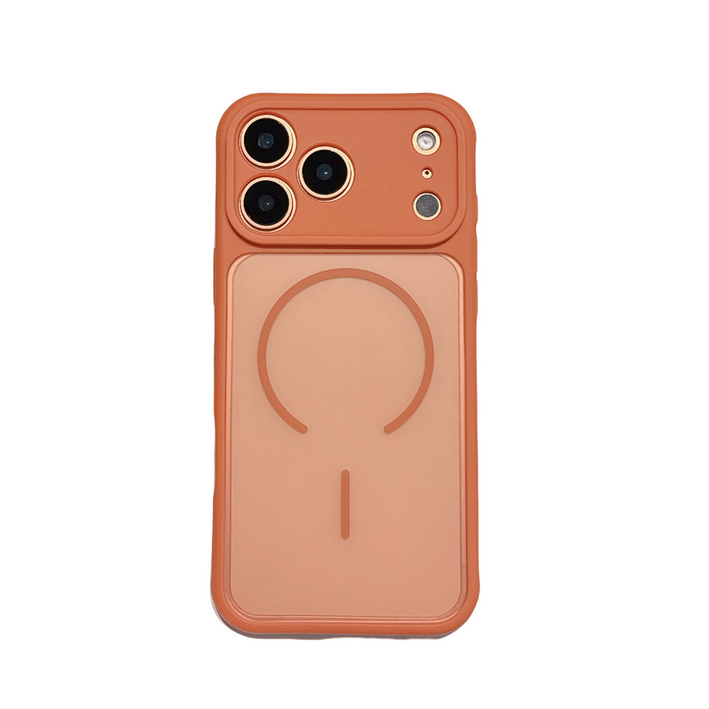 Dành Cho iPhone 17promax Vỏ Điện Thoại Từ Tính Phong Cách Mới 16 Da Chuyên Dụng Cảm Giác Mờ Cao Cấp Cảm Giác 15 Tản Nhiệt