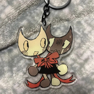 Razzle and Dazzle Dandys World R-oblox Acrylic Keychain Kawaii cartoon game Character pendant
