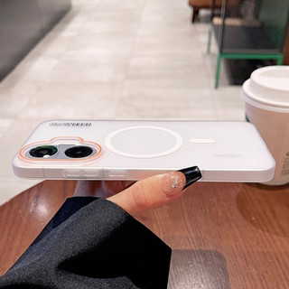 Ốp điện thoại từ tính mờ XIAOMI POCO F7 F6 F5 X7 X5 M6 Pro POCO C75 C65 Vỏ bảo vệ tản nhiệt siêu mỏng Vỏ cứng PC đơn giản