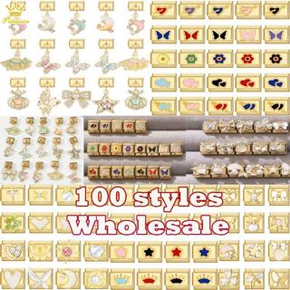Vòng tay thép không gỉ 9mm mặt trời vàng lấp lánh, phù hợp mọi style