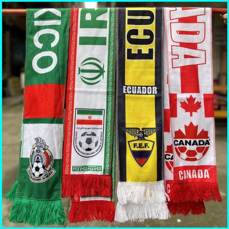 Khăn quà lưu niệm cho người hâm mộ FIFA World Cup 2026 - Canada, Pháp, Tây Ban Nha, Đức và Hà Lan