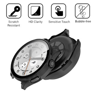 Đồng hồ bảo vệ màn hình cho Coros Pace4 Kính cường lực + PC Case Khung cản cho Coros Pace 4 Vỏ PC cứng toàn diện