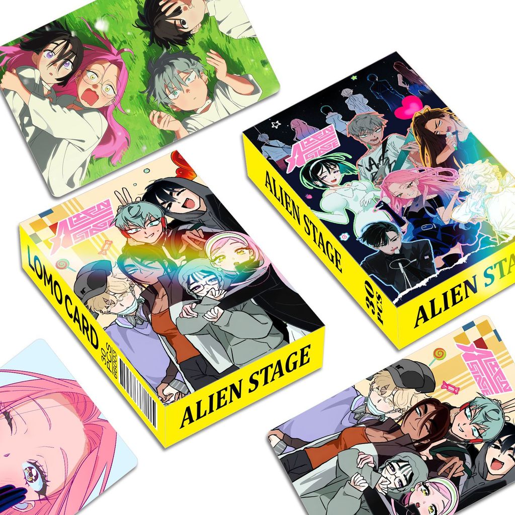 1-124 Chiếc Manga Manhwa Phim Hoạt Hình AIEN STAGE Laser Holographic Lomo Cards Dán Vòng Chìa Khóa Photocards Mizi Sua Hyuna Till Ivan Luka Hologram Bưu Thiếp YM