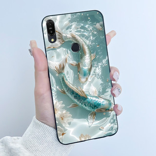 Dành Cho ASUS Zenfone Max Pro (M1) ZB601KL / ZB602K X00TD X00TDB X00TDA Ốp điện thoại Sang Trọng Dễ Thương Thỏ Tình Yêu Màu Đen Mềm TPU Ốp điện thoại Silicon