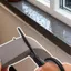 Bọt biển thấm kính JUIC, Dải thấm cửa sổ có thể tái sử dụng chống rò rỉ, Dải kín cửa sổ chống mưa 60 × 4cm
