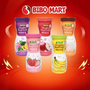 Bánh Bi Bánh Gạo Ăn Dặm Hữu Cơ Farm To Baby Bánh Gạo Cho Bé Từ 6 Tháng Hộp 50g - Bibo Mart
