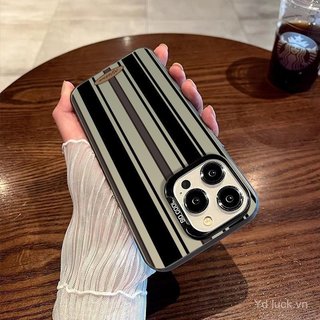 Sọc Thời Trang Tinh Tế Sáng Tạo Độc Đáo Hợp Thời Trang Ốp Lưng Điện Thoại Thích Hợp Cho iPhone 17promax 11promax 16pro 14 Chống Sốc 15promax 12promax xs 16 11pro 15 Ốp Chống Sốc