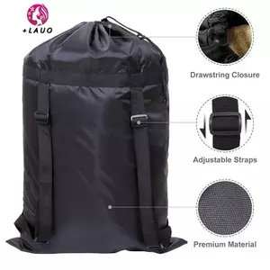 Túi Giặt Cắm Trại Du Lịch Springevenstar - Polyester Chống Thấm Nước, Dây Đeo Vai Điều Chỉnh Được